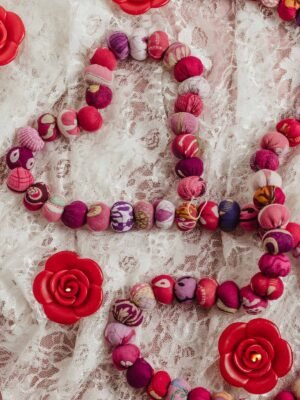Saree Bead Valentine Garland